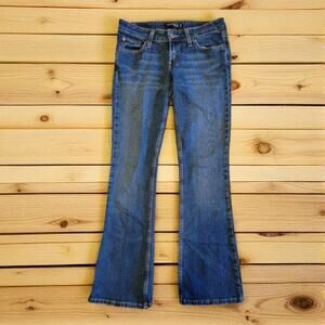 Levi's 524 Too Superlow Women's Size 5 M Blue Jeans Denim 5 Pockets Pants